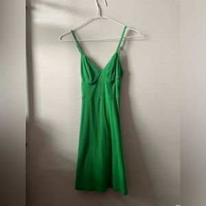 Green Strappy Dress